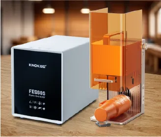 Desktop laser engraving machine smoke removal