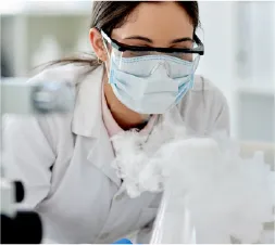 Laboratory fume treatment